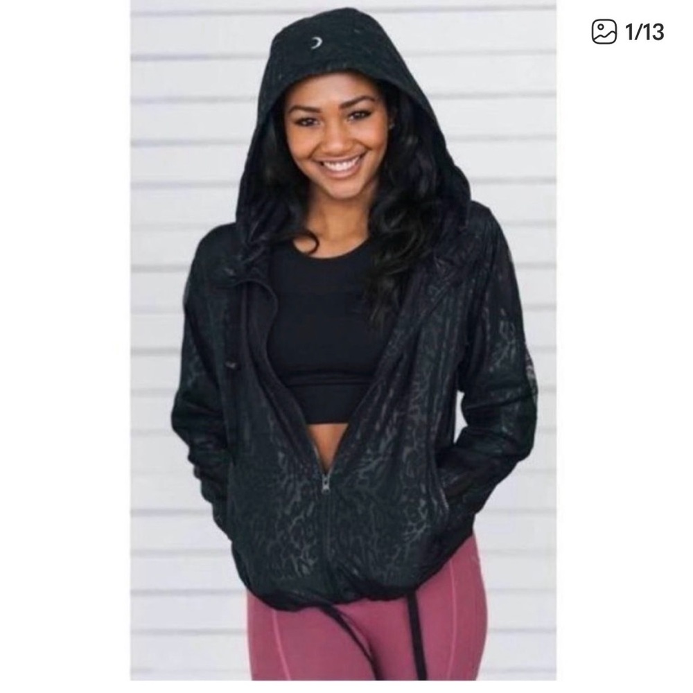 ZYIA Black woman’s bomber jacket